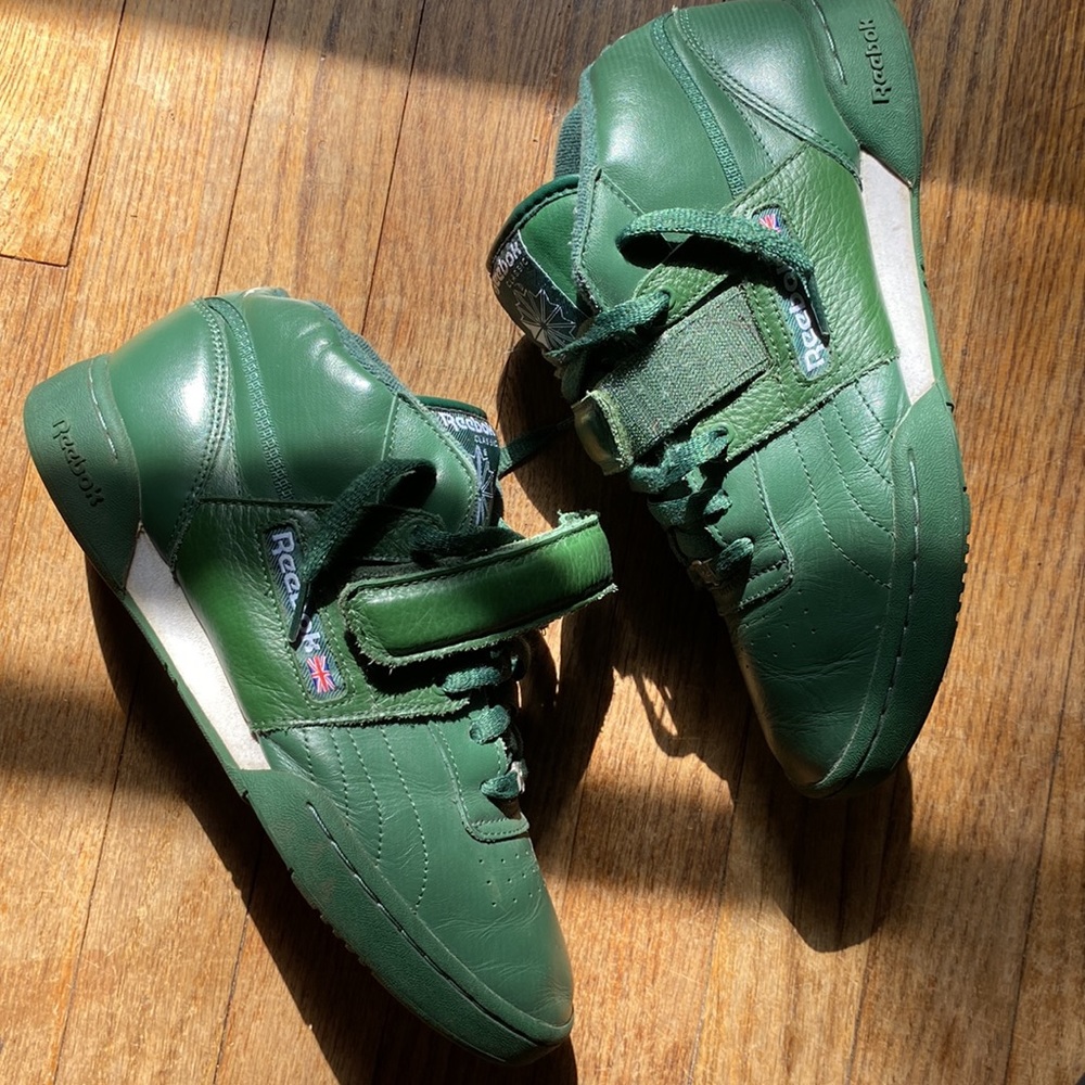 Green mid cut Workout Reebok’s - Picture 2 of 6